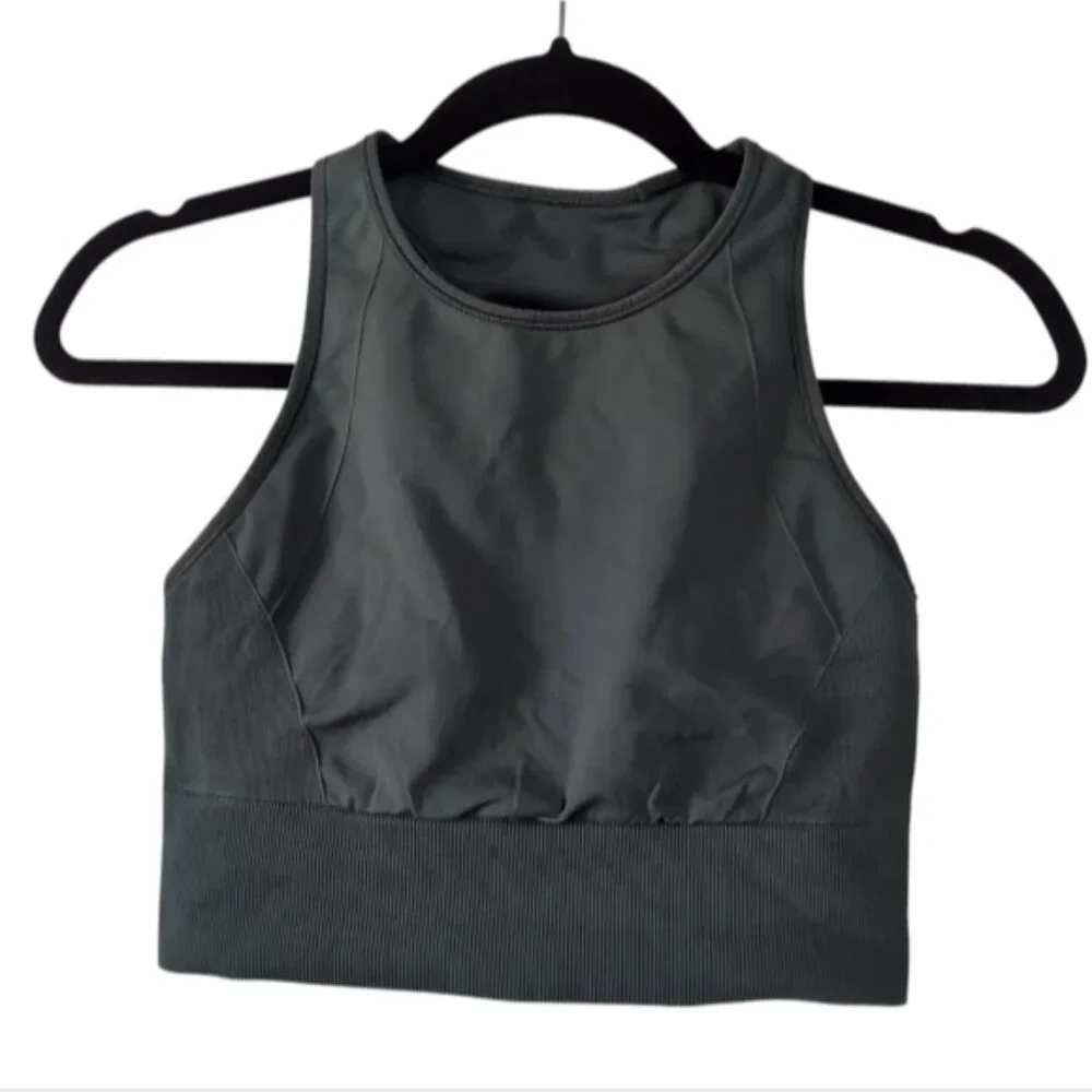 Lululemon Non Padded Swiftly Tech Cropped Racerback Tank Top 2.0 Size 6 - Picture 3 of 7